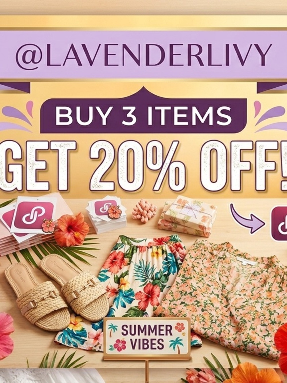 Spring & Summer Discount Deal 🌞🌸🌺